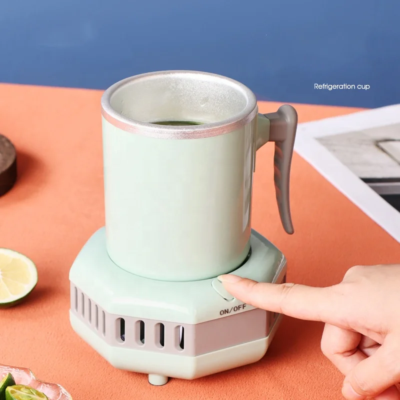 Office Portable Instant Electric Fast Cooling Cup Refrigerator Freezer Car Beer Wine Water Cooling Ice Freeze Cup