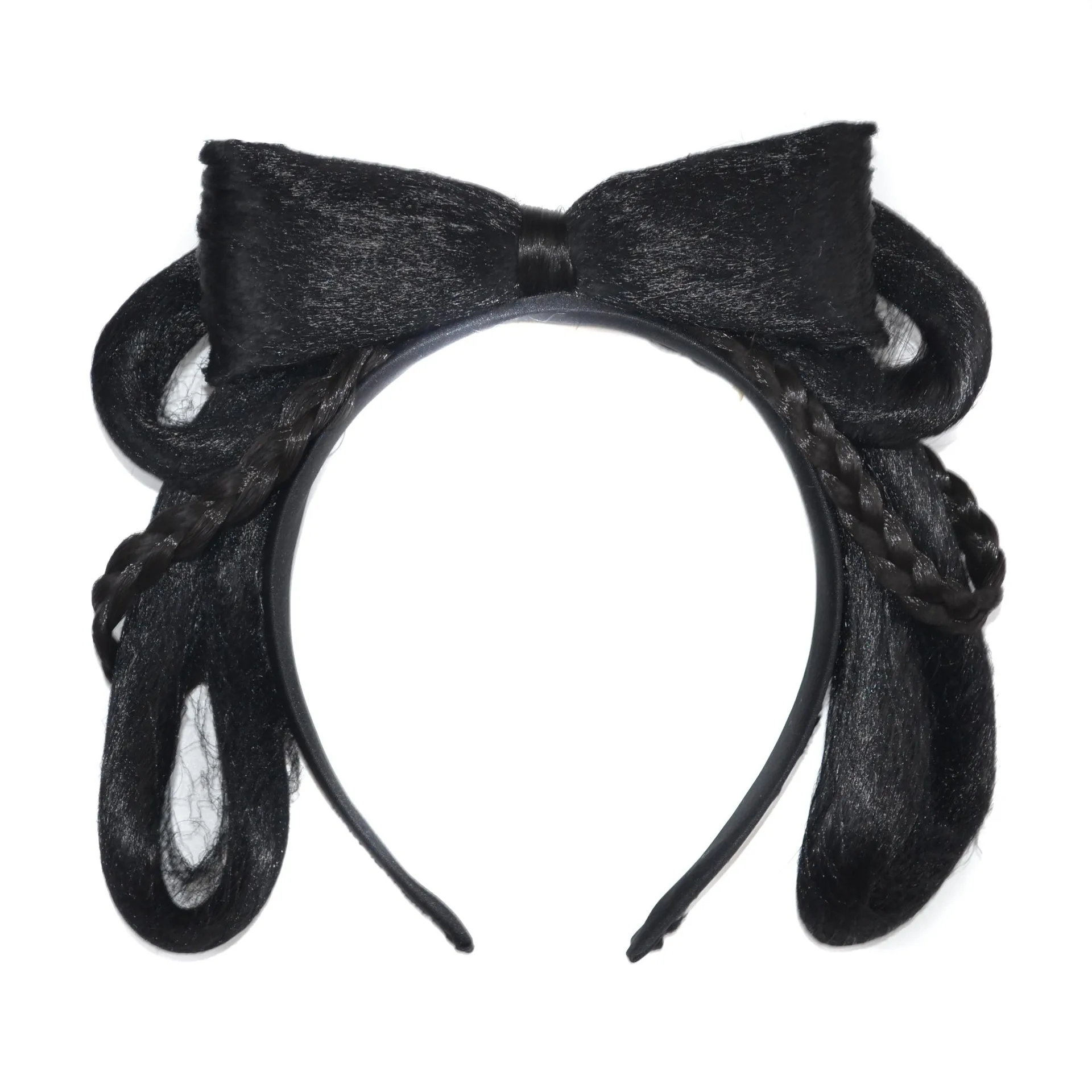 Парик женский цельный под старину, повязка на голову в китайском стиле, подушка, набор для ленивых китайских традиционных волос в стиле ханьфу, пучок