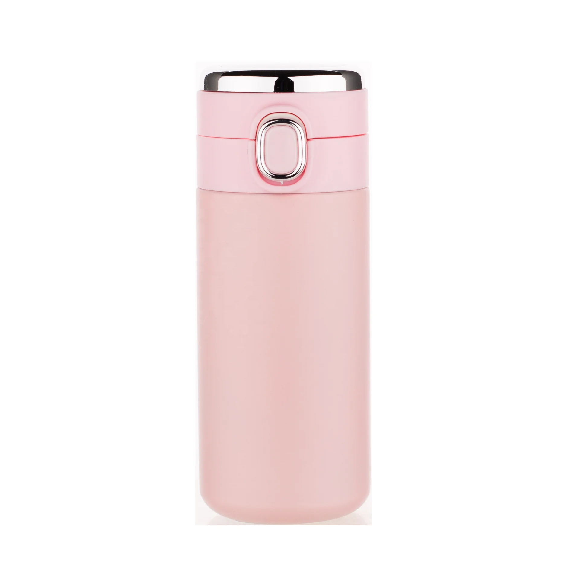 Modern Design Stainless Steel Vacuum Insulated Water Bottle with Intelligent Temperature Measuring Pop-Up Lid Fashion Display