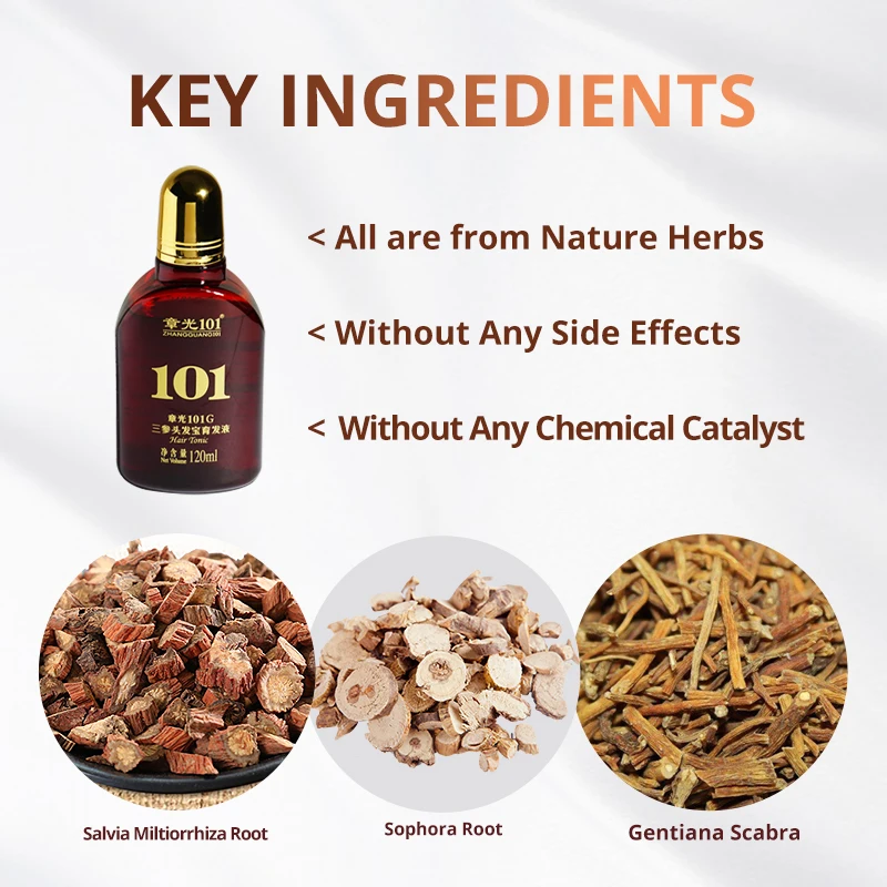 Zhangguang 101 Organic Hair Treatment Oil Control Hair Care Product