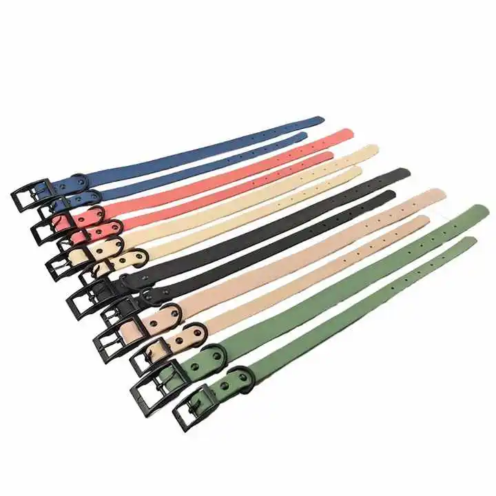 hot selling pvc dog collar and leash set pet products manufacturer customize pet collar&leash