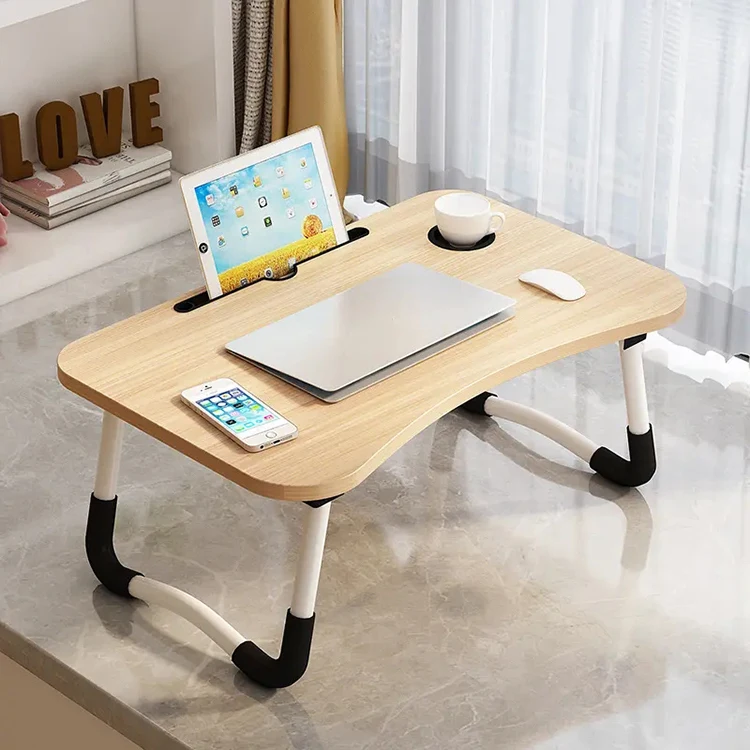 wholesale Portable Folding Tables Laptop Standing Bed Desk Notebook Reading Holder Computer Desks