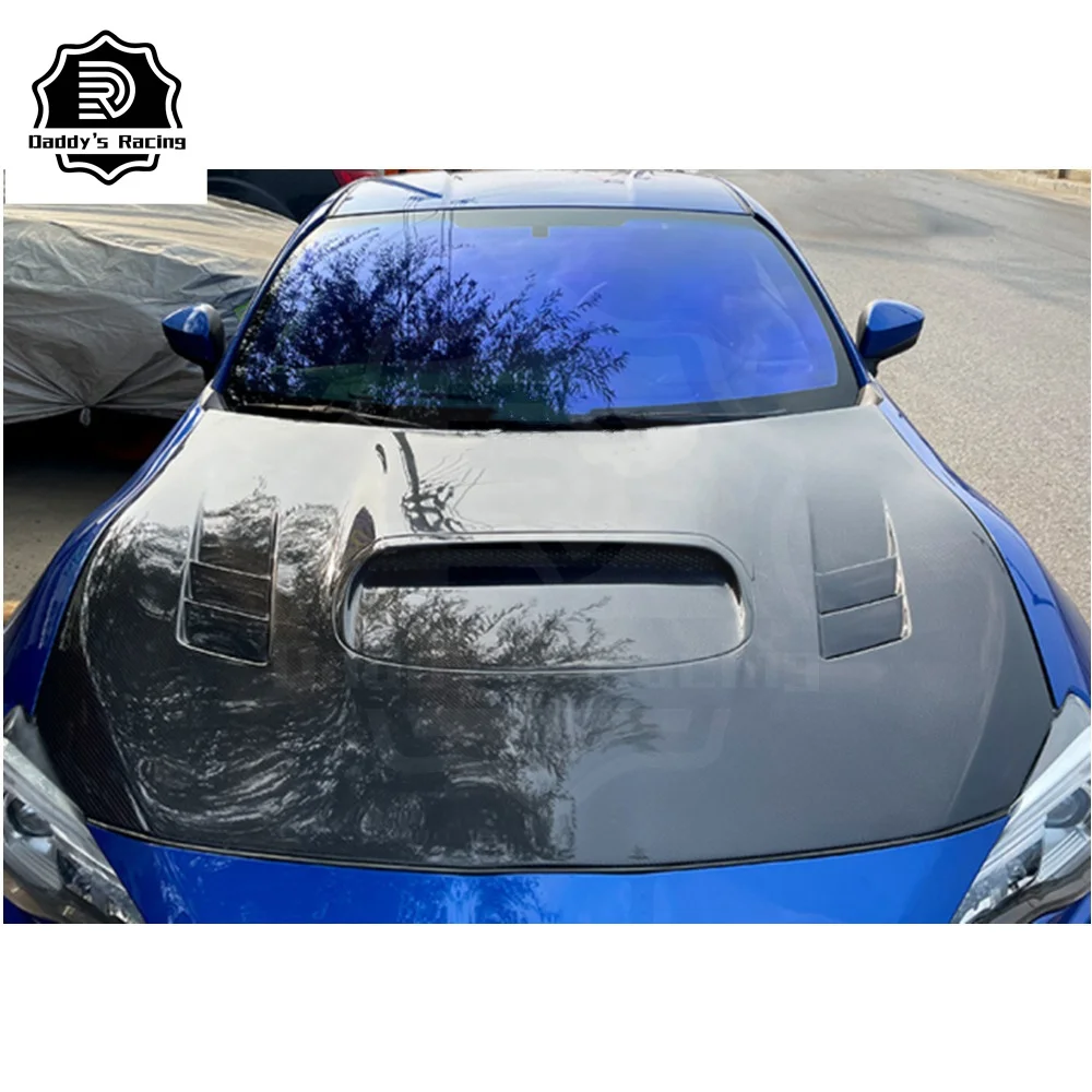 Капот передний из углеродного волокна подходит для Toyota GT86 Subaru BRZ 2013-2020 DD новый стиль