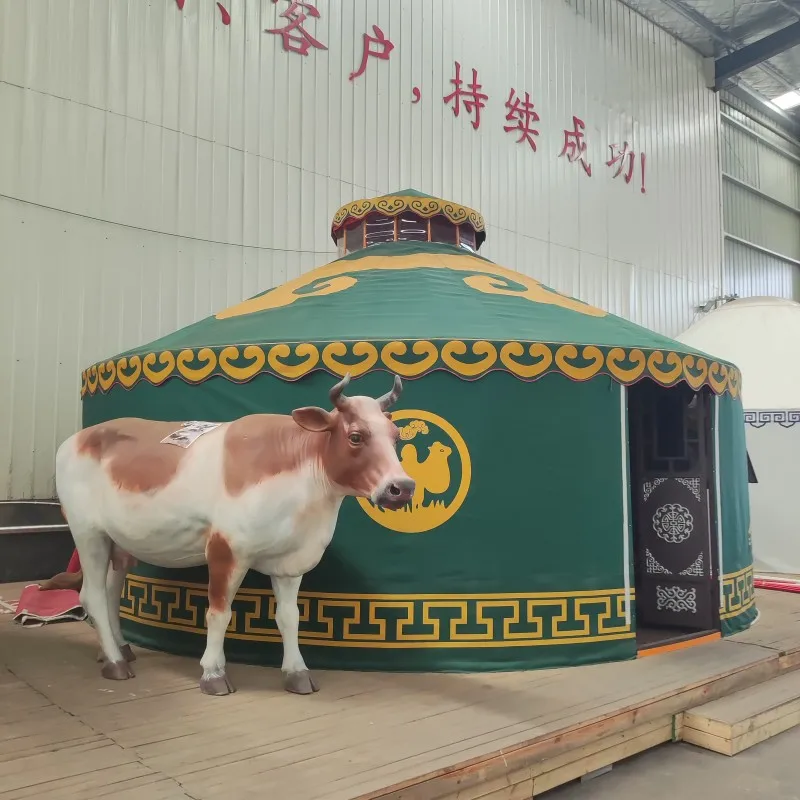 Outdoor party tent yurt home luxury pvc mongolian event yurt tents