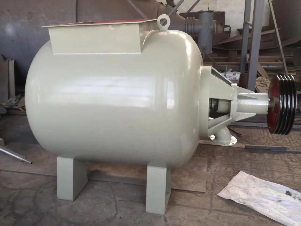 CE Cotton linter sugarcane and rice straw cellulose pulp making hydraulic pulper with stainless steel moto and screen plate