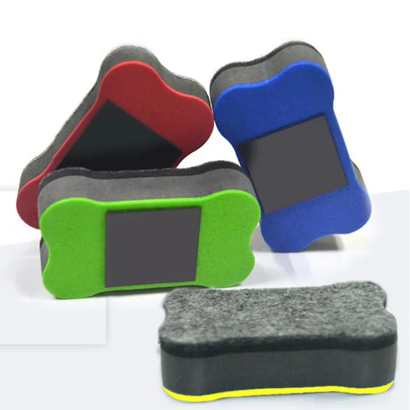 HIGE-QUALITY MATERIALS magnetic felt whiteboard eraser is great to students children in classroom home and office