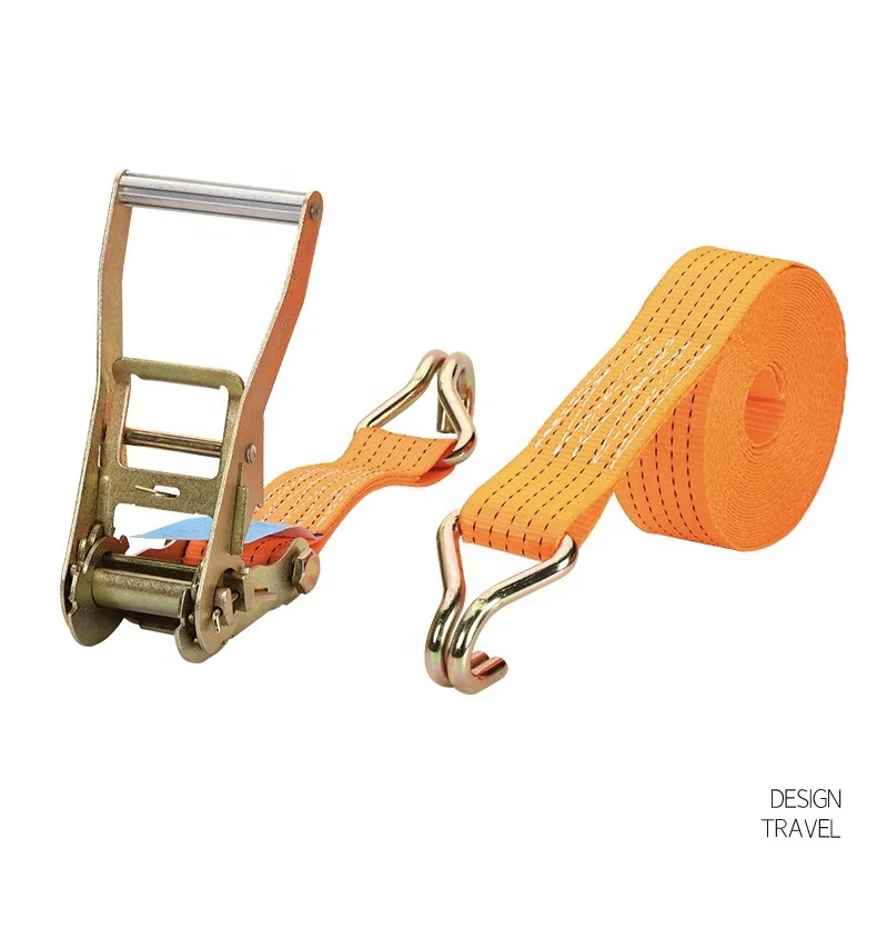 Webbing Ratchet cargo motorcycle ratchet tie down straps used in transportation