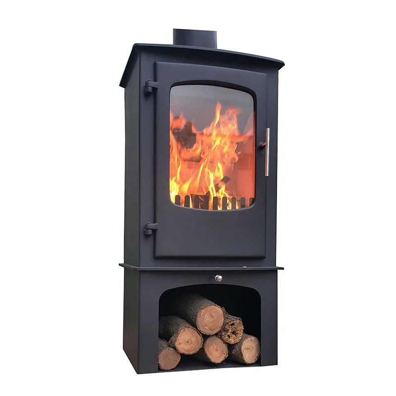 2024 High Quality Factory Modern Indoor Cold Rolled Steel Adjustable Freestanding Stove Wood Burning Stove