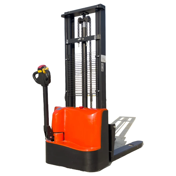 Super pedestrian electric stacker  1t 1.5t 2t Bias operated walkie stacker 3m 4m 5m