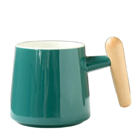 2024 customized Factory Supply Classic Ceramic Cup with Filter Office Tea Cup Porcelain Mug wholesale