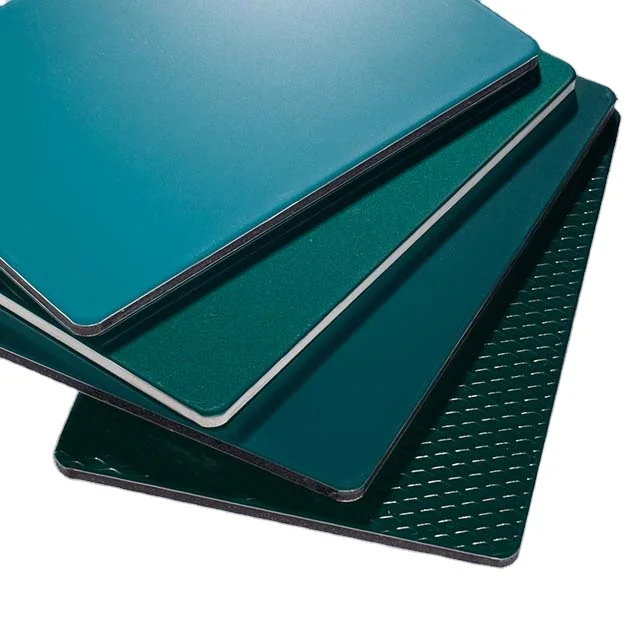 ALUCOWORLD Aluminum Trailer Side Panel Materials for Facade of Houses Aluminium Facade Panel