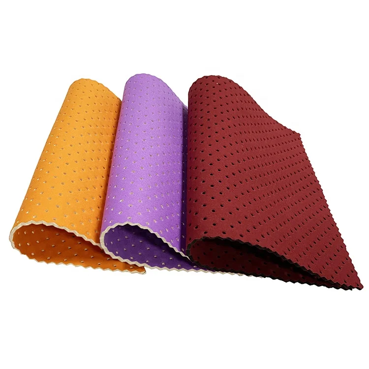 Factory Price Colorful Breathable Light Weight Perforated Customized Neoprene Fabric Sheet