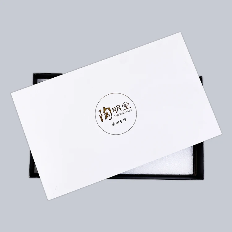 Customized gift paper box with foam cosmetic shoes boxes hard board box Customized Paper packaging Eco Friendly