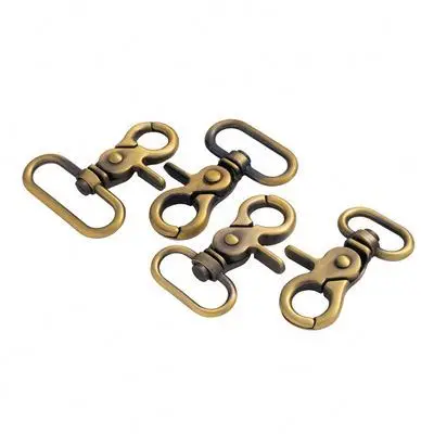 Hardware Accessory Metal Swivel Buckle Alloy Belt Buckle Clasp Lobster Trigger Clips Snap Bag Hook  For Handbag
