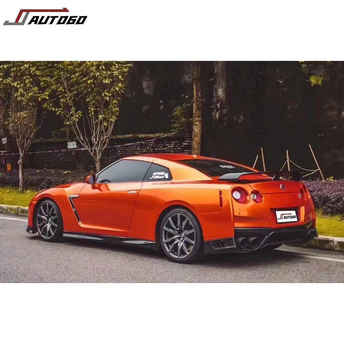 Auto Modification Conversion Body Kit For Nissan GT-R R35 2008-2017 Upgrade to 2018 2019 2020 2021 2022 2023 style assembly