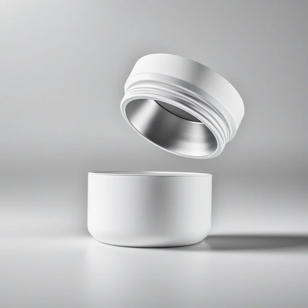 50/75/150/250/500ml aluminum protection storage jar aluminum canister with screw lid