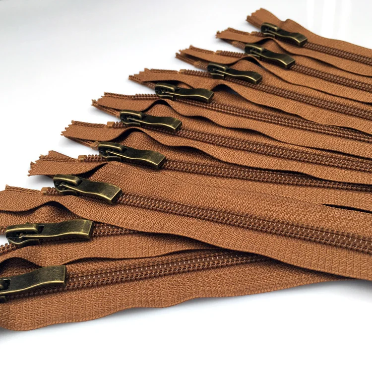 Настраиваемая 5 #8 # нейлоновая застежка-молния для обуви с металлическим съемником Junye