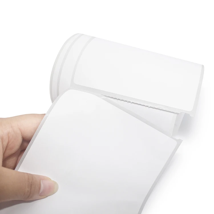 Custom Compatible Self Adhesive Paper 4x6 Inch Direct Thermal Sticker Paper Thermal Printed Label 4X6 Shipping Label