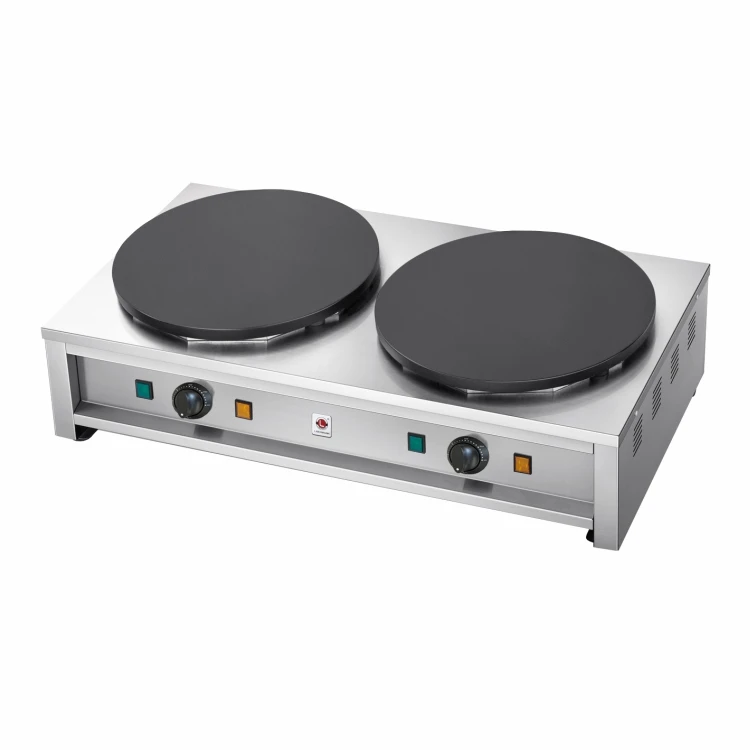 Hot Sales Commercial Snack Machine Electric Crepe and Pancake Maker Stainless Steel for Restaurant Use