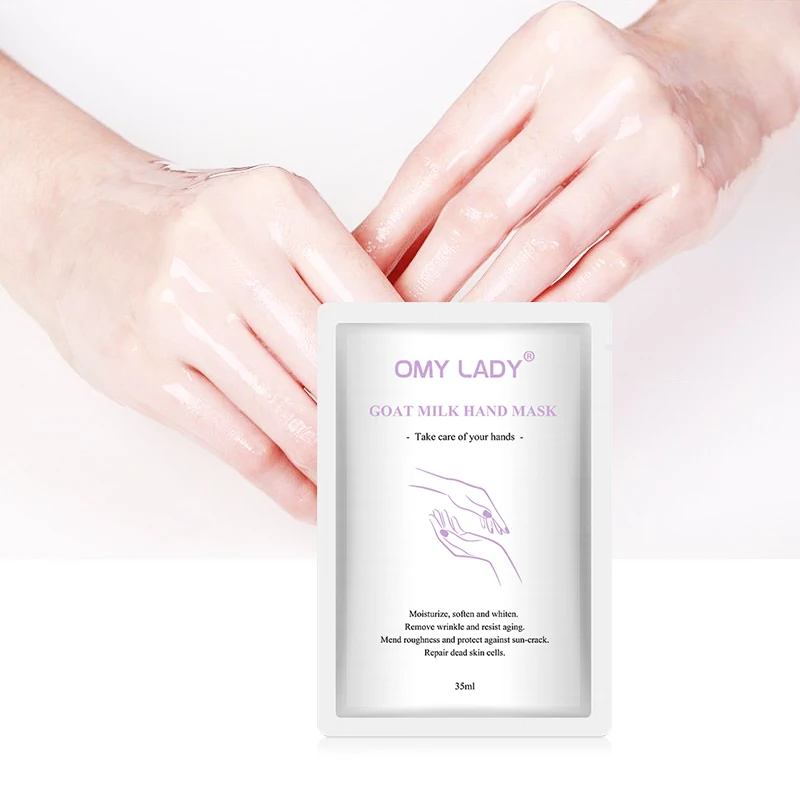 Fast shipping omy lady hand care products hydrating custom vegan hand bleaching mask for wholesale