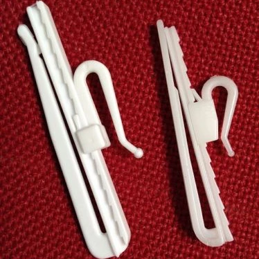 7cm 9cm Plastic Adjustable Curtain Hooks Telescopic Curtain Lifting Hooks S Hook adjustment Free Shipping