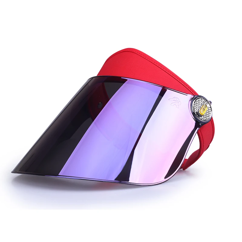 Summer waterproof visor Wide-brimmed riding visor