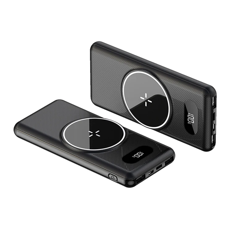 QC4.0/PD3.0 22.5W Quick Charge Wireless magnetic power banks 10000mah with 15W wireless output