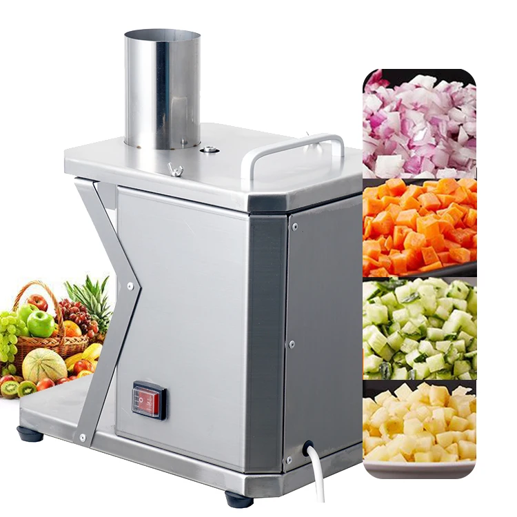 Commercial Electric Stainless Steel Food Dices Maker Food Slicer Machine Fruits Vegetables Dicer Dicing Machine