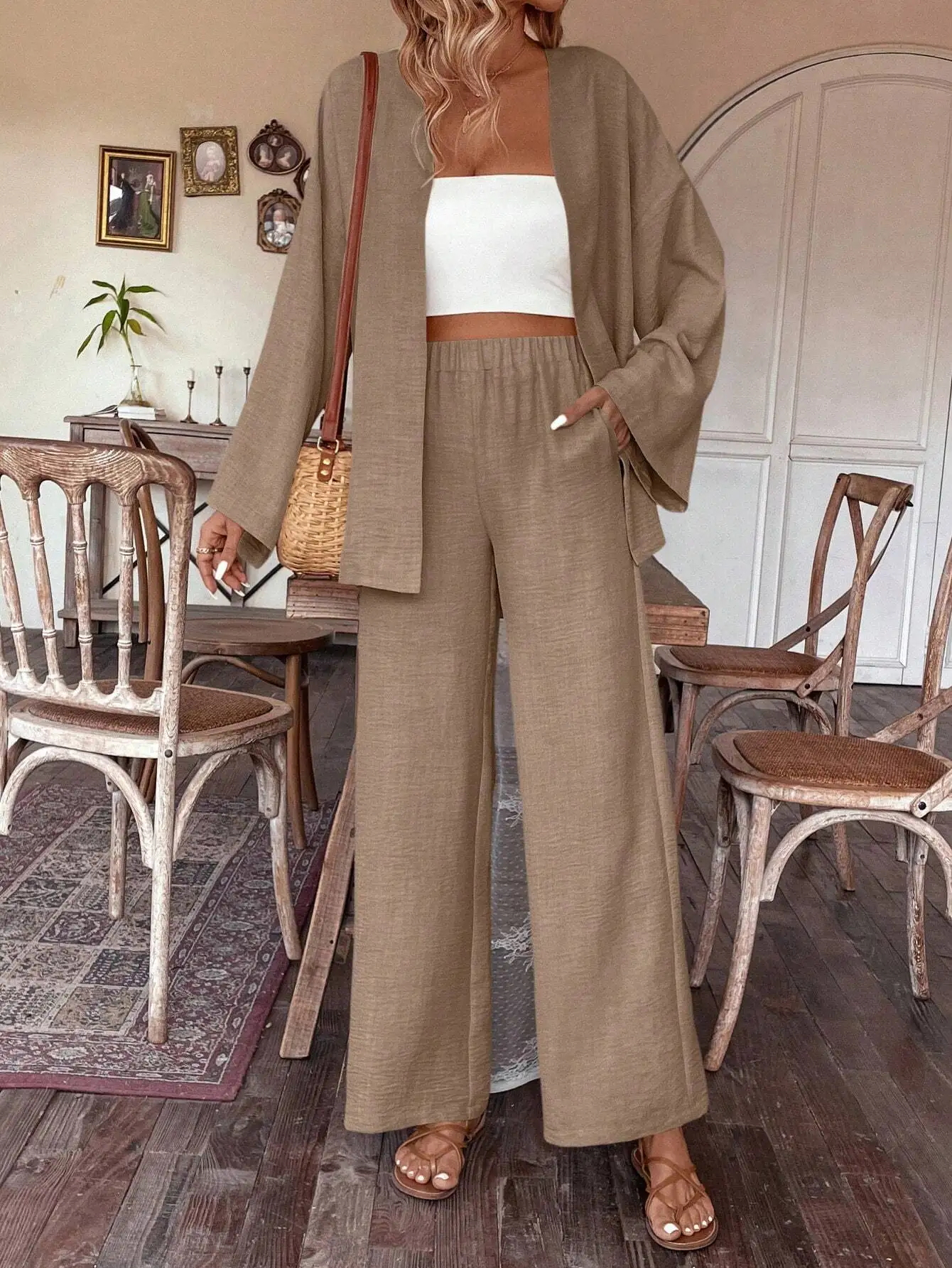 Fall/Winter Europe and America new style Fashion two-piece suit