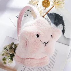 6 colors Cute star shape winter fluffy ear warmers furry earmuffs for kids