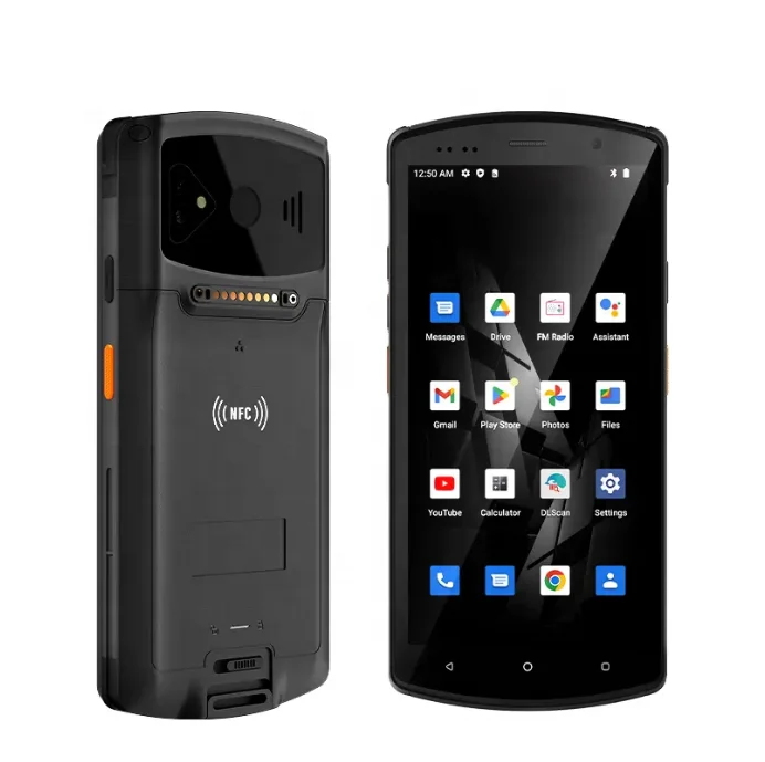2024 Новый 5 7 дюймов портативный КПК Android 12 0 Сборщики данных промышленный логоистический смартфон Nfc штрих-код прочный Smart Pdas