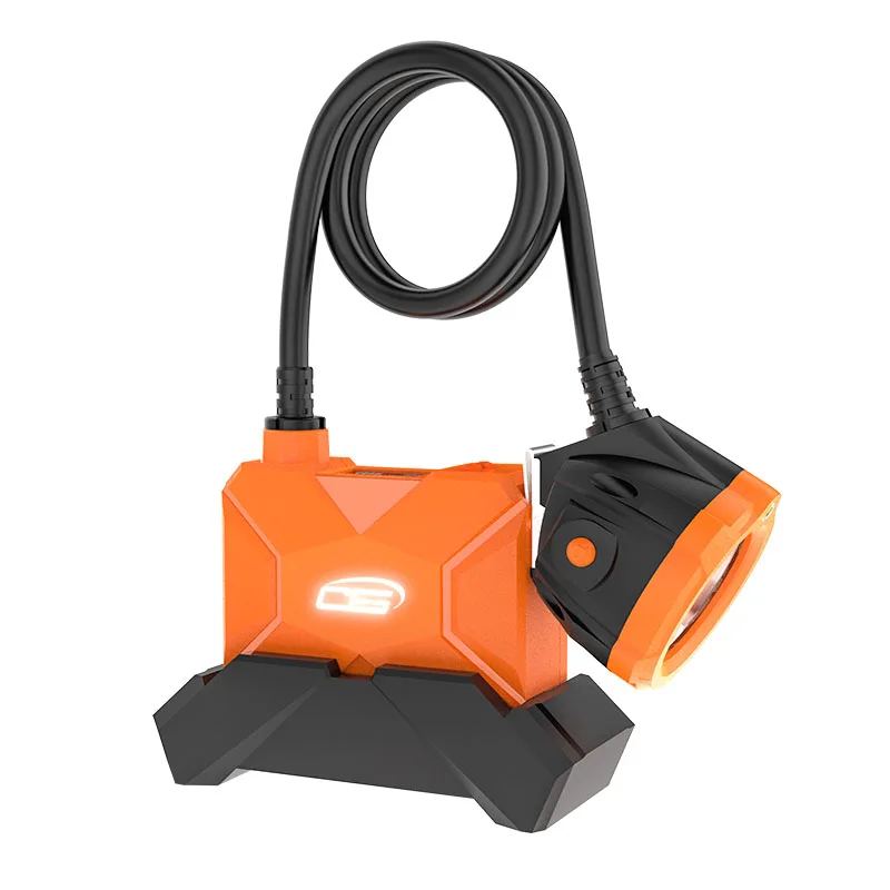 Popular Rechargeable KL8LM Led Miner lamp 25000Lux Digital Corded Mine Headlamp Mining Cap Lamp