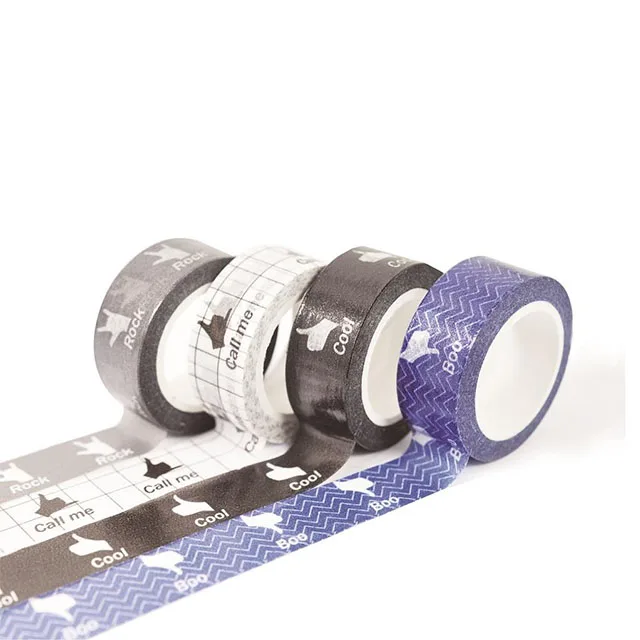 Custom logo pattern printed kpop idol washi tape for fan event