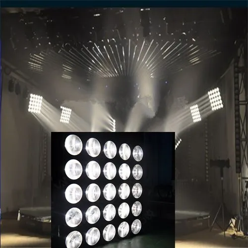 led matrix light 25x10W White LED DMX Blinder Stage Lighting For Background On Stage Light