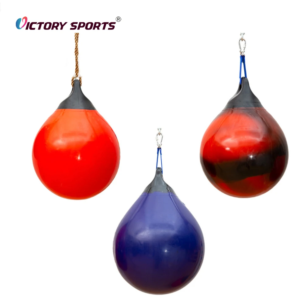 China Factory Boxing Water Filled Training Wrecking Speed Bag Boxing Aqua Water Punching Bag