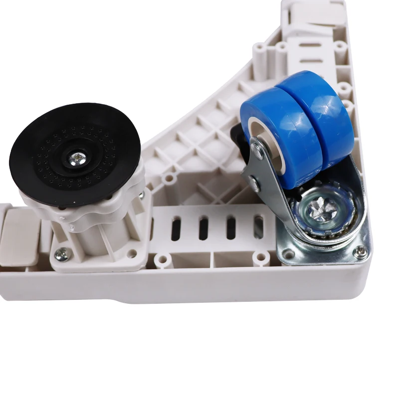 Washing machine stand adjustable movable thickened SS tube washer dryer refrigerator base