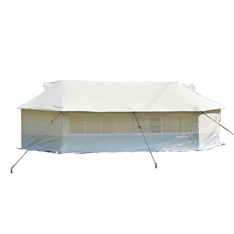 Aosener factory direct 4x4m White Four Season Refugee Tent UN Tent turkey relief un regugee tents 4x4