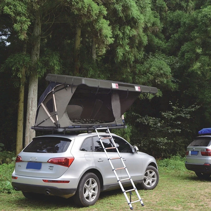 JWY-005 China Professional Manufacturer Outdoor Pickup Car Camping Roof Top Rack Tent Hard Shell
