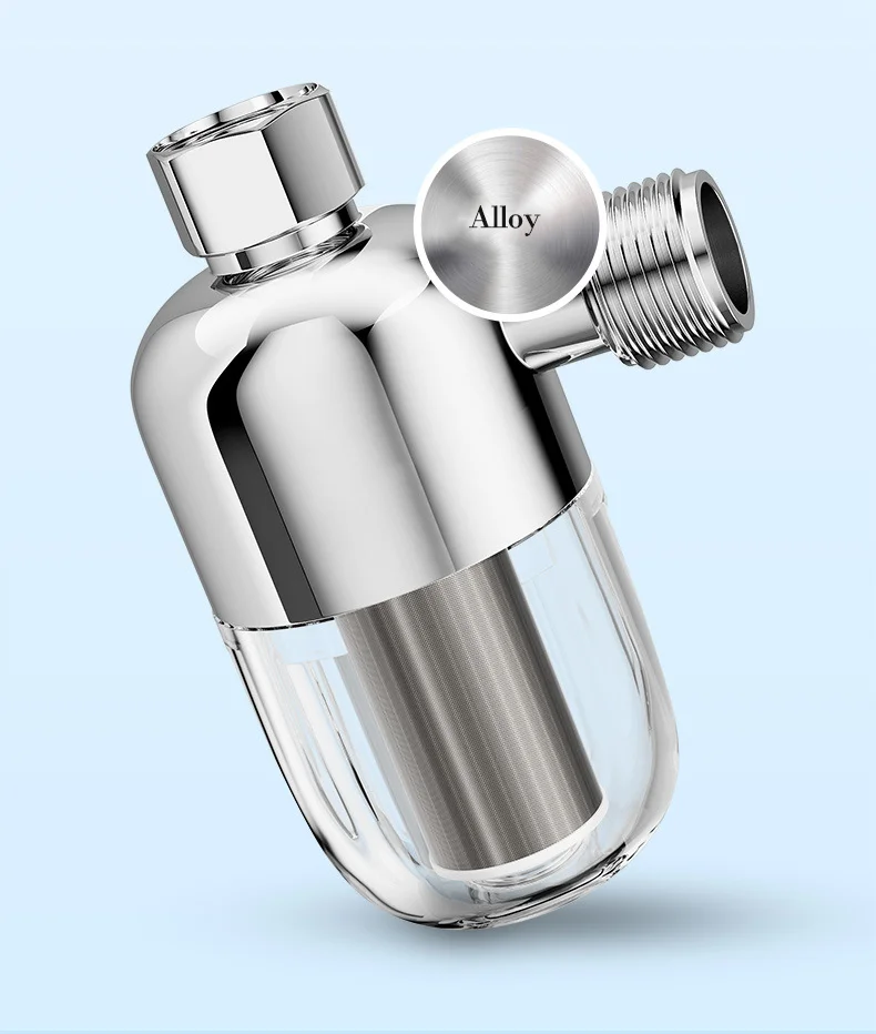 Myteck Metal Alloy Inline Mini Prefilter With Stainless Steel Mesh 40 Micron Before Water Heater Washing Machine Water Filter