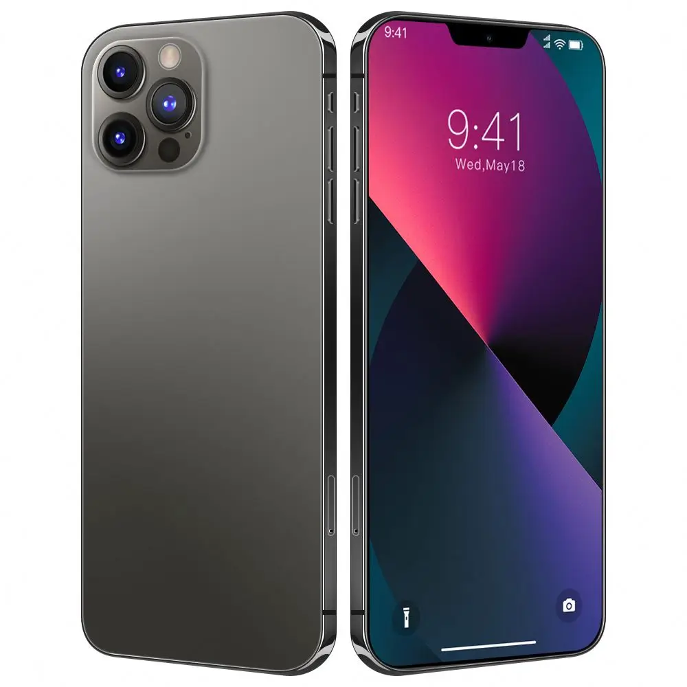 Brand New I13 Pro MAX Big Screen Smartphones 12GB+512GB Global Version Unlocked Cellphones Dual SIM