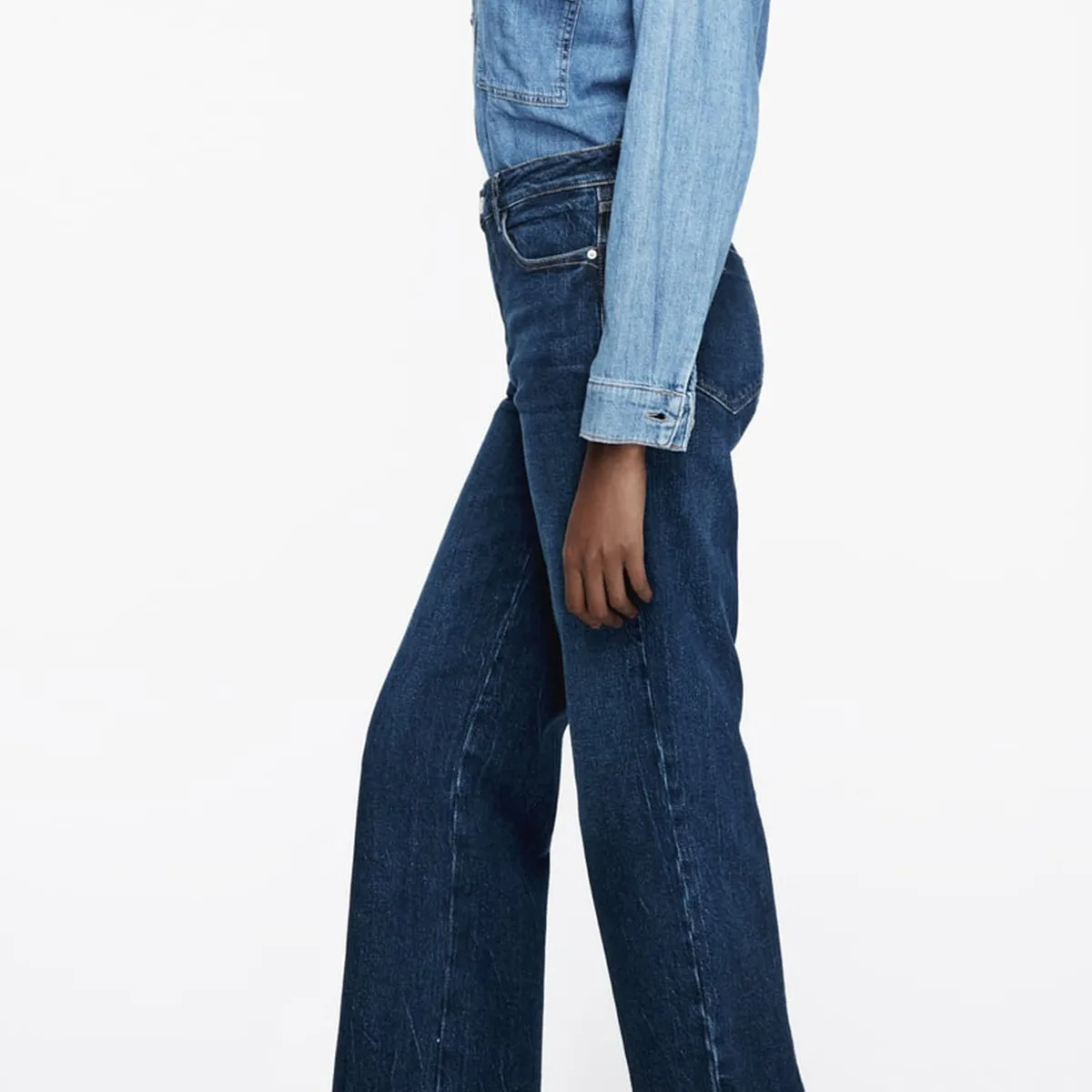 Casual Wide Leg Pants Woman jeans High Waist Loose Straight Denim Pant Oversize Long Trousers Women Wide Leg Jeans