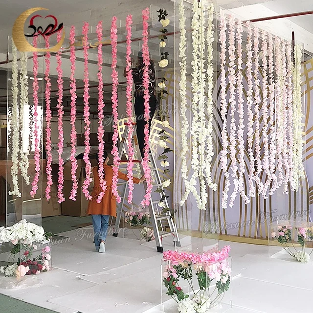 
New sale event party wedding decoration furniture transparent PVC wedding arch 