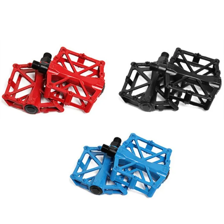 Strong Mountain Bike Pedal Lightweight Aluminium Alloy Pedals for MTB Bicycle Cycling