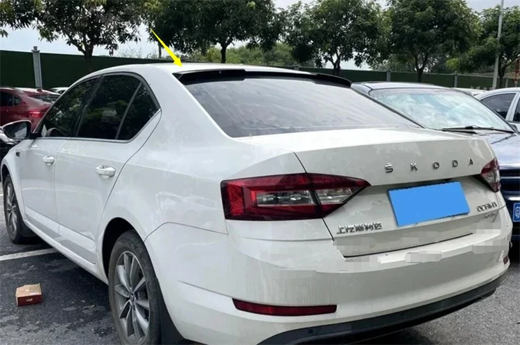 For Skoda Octavia roof spoiler 2016-2020 Octavia roof spoiler ABS plastic Rear Spoiler