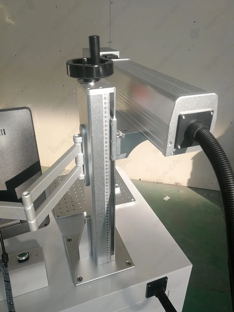 20w 30w 50w Fiber laser marking machine SIGN-20/30/50 SIGN CNC MAX laser source Desktop model with standard size 110*110