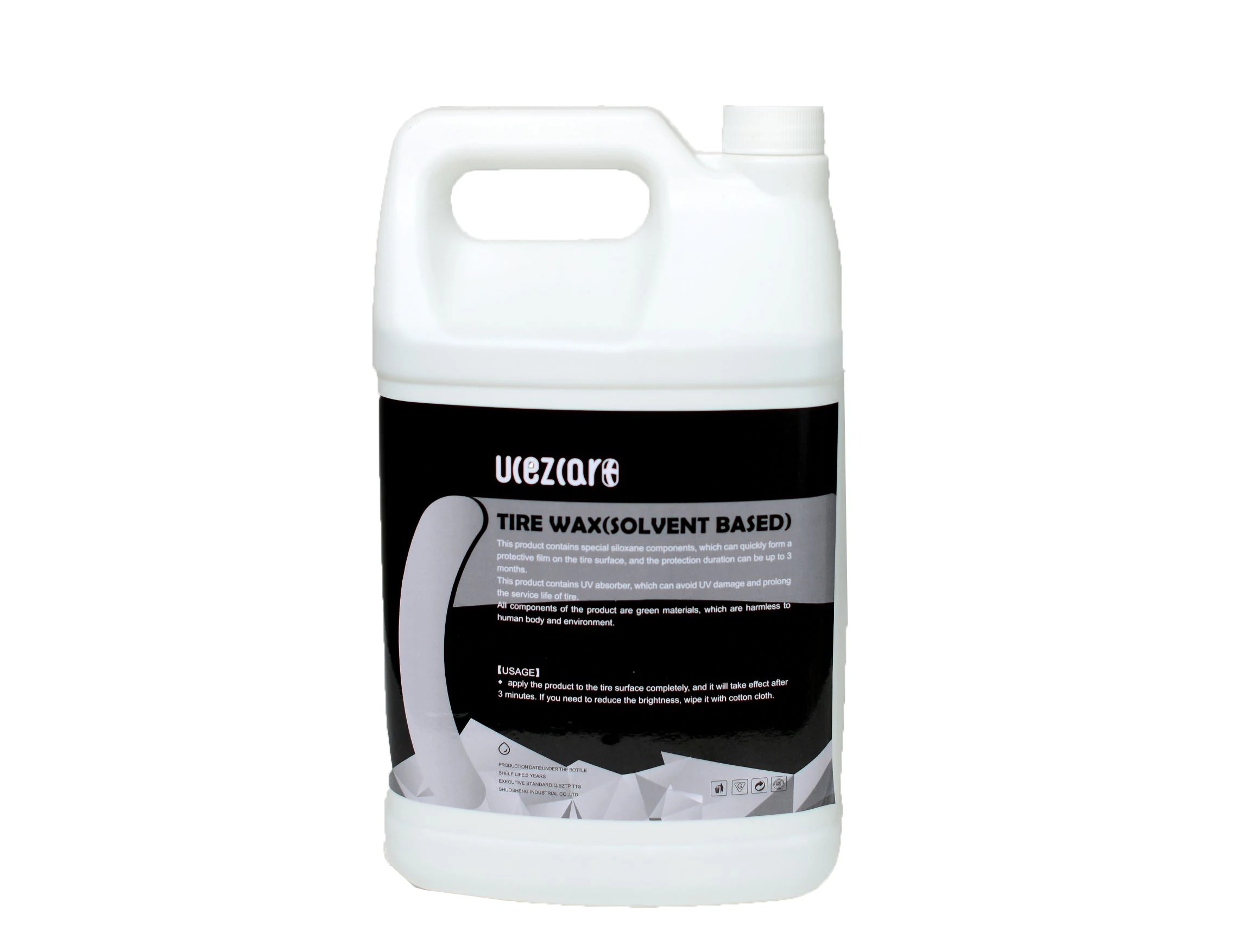 whosale 500 ml fast drying liquid spray tire wax shine gloss waterproof coating for car care detailing products