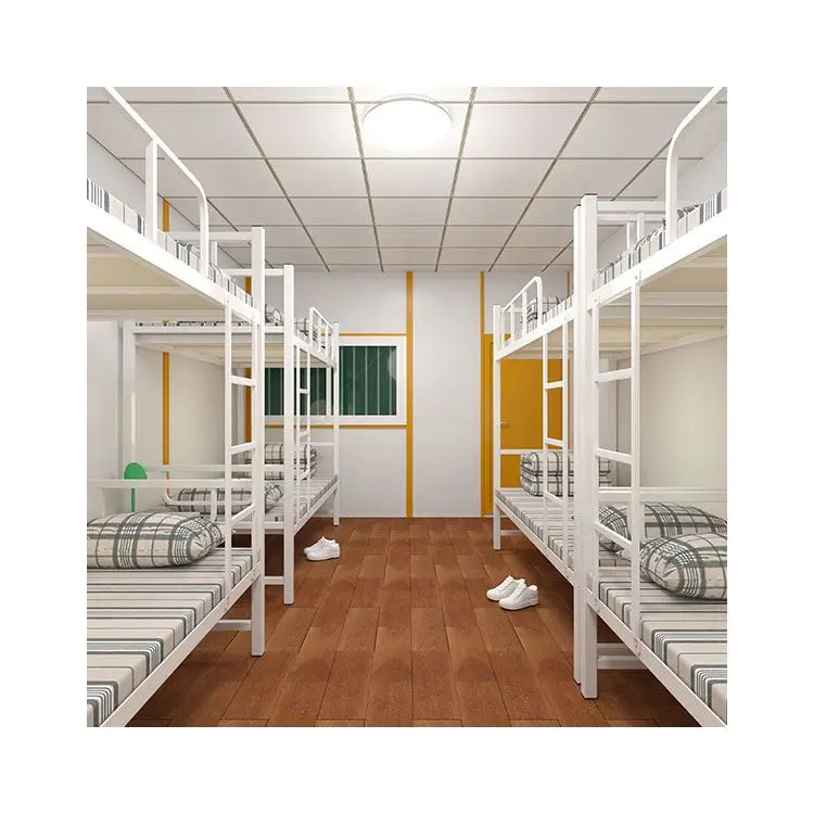 Китайский производитель, заводская цена, военные двухъярусные кровати, металлическая железная складная кровать