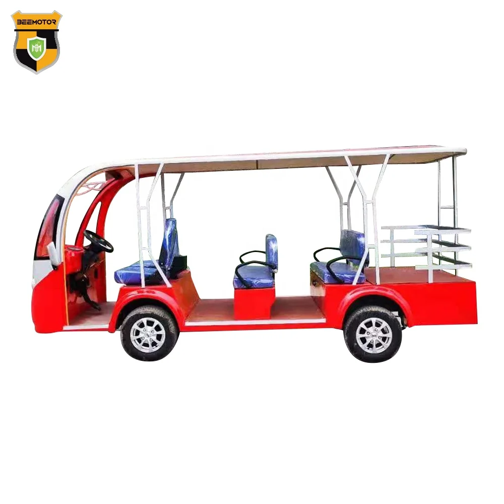 High Performance New Model 8 Seats Battery Powered Mini Electric Shuttle Bus 8 Seat