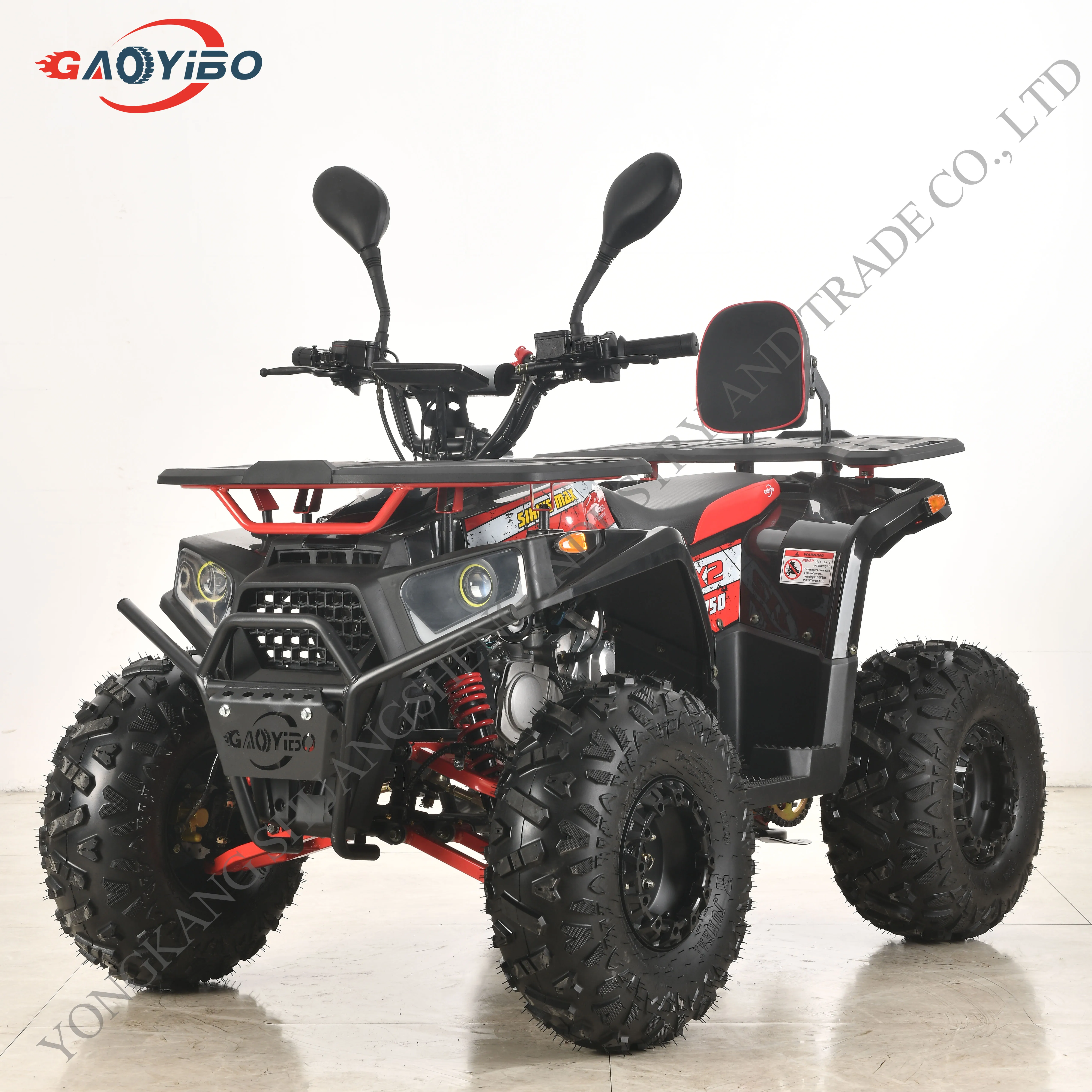 2023 Latest Style 150 cc mini jeep willys ATV O-ring chain drive ATV 4 Wheel Quad Bike ATV