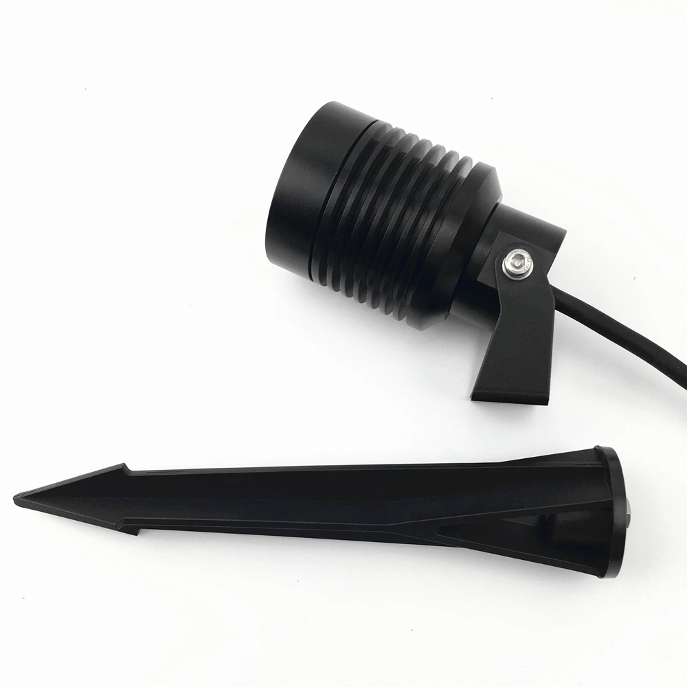 Outdoor Landscape Warm White COB Aluminum Garden Spike Light